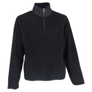 A.P.C. Island Half Zip Sweater in Black Polyester